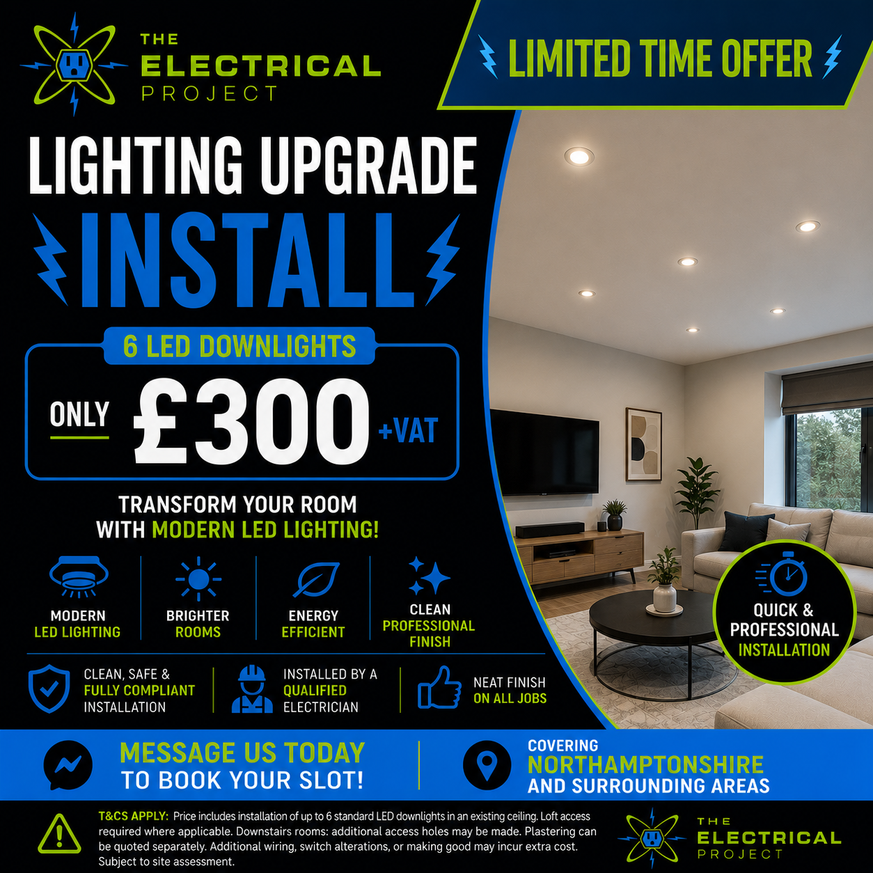 LED Spotlight Limited Offer from The Electrical Project